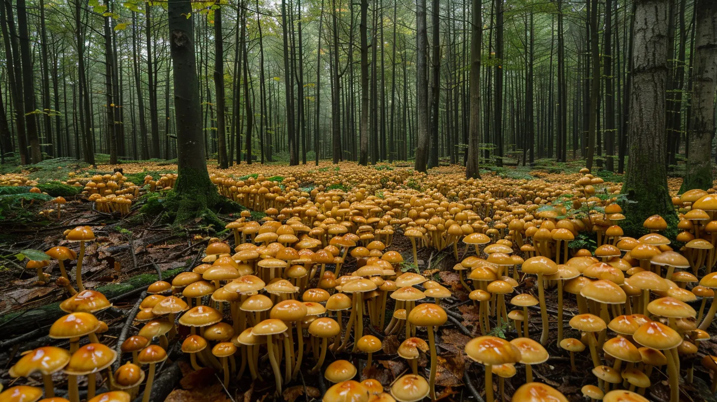 Największy grzyb na Ziemi: Armillaria ostoyae