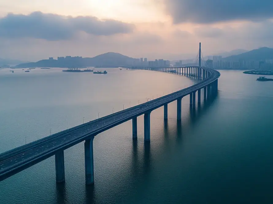 Najdłuższy Most Morski na Świecie: Hong Kong-Zhuhai-Macau